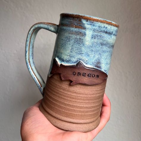 Beer Mug Pottery, Pottery Beer Mugs, Pottery Beer Stein, Ceramic Beer Stein, Ceramic Beer Mug, Ceramic Stein, Wheel Thrown Pottery, Beer Mugs, Ceramics Pottery Art