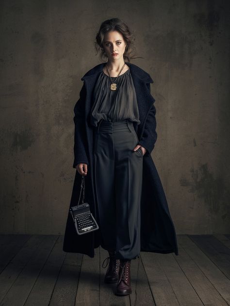 15 Dark Academia Outfit Ideas That'll Make You Feel Like a Scholarly Goddess 8 Non Black Goth Outfits, Dark Romanticism Outfit, Victorian Fashion Accessories, History Inspired Outfits, Feminine Gothic Outfits, Dark Witch Fashion, Cool Indie Outfits, All Black Dark Academia Outfits, Mideavel Aesthetic Outfits