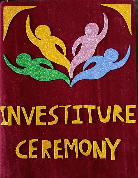 Beautiful Bulletin Board Ideas, Investiture Ceremony Decoration Ideas, Investure Ceremony Board Decoration, Investiture Ceremony In School, Investiture Ceremony Decoration, Annual Day Decoration For School, Sports Day Decoration, Class Board Decoration, Christmas Party Photo Booth