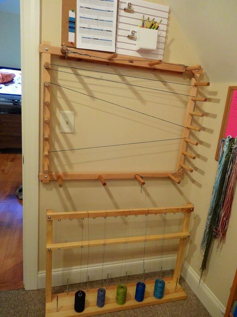 Blog Archives - Lamb...on the Loom Warping Board Diy, Weaving Studio Ideas, Warping Board, Rigid Heddle Weaving Patterns, Weaving Studio, Weaving Loom Diy, Saori Weaving, Rug Loom, Inkle Weaving