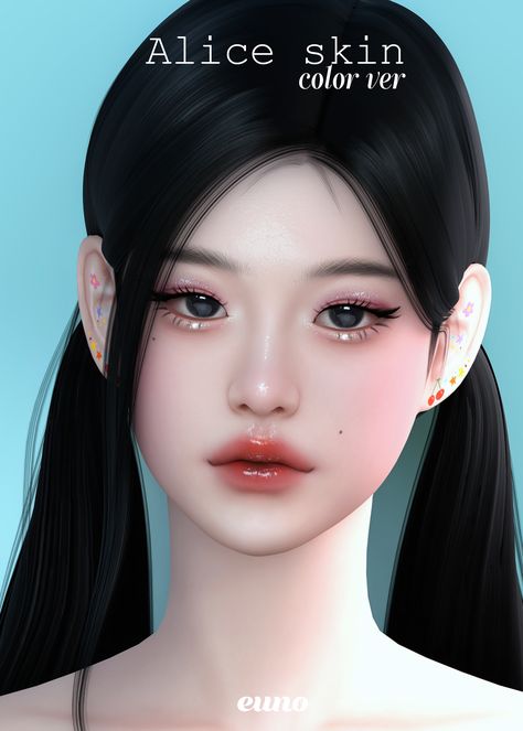 Sims4 Skin, Sims 4 Cc Eyes, Sims 4 Tsr, Sims 4 Cas Mods, The Sims 4 Skin, Makeup Cc, Sims 4 Anime, Pelo Sims, Skin Details