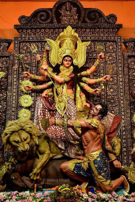 Durga Puja Kolkata Kash Flower, Durga Puja Murti, Dash Mahavidya, Durga Maa Murti, Durga Maiya, Greek God Wallpaper Aesthetic, Idol Reference, Hindu Idols, Durga Murti