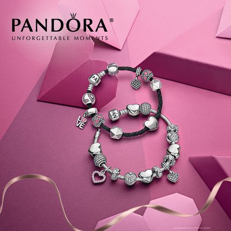 Touch her heart with a PANDORA gift set this Valentine’s Day! Starting at $125. Good while supplies last; please contact our store for more info! Purple Pandora, Pandora Valentine, Pandora's Box, Pandora Bracelet Charms, Best Jewelry Stores, Pandora Bracelets, Fine Jewels, Bracelet Collection, Pandora Bracelet