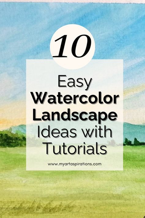 10 step by step beginner-friendly watercolor landscape tutorials to grow your skills as a watercolorist. These watercolor landscape tutorials are based on simplified scenes that are easy to follow. Click below to read now or save for later! Watercolor Landscape Easy, Watercolor Mountains Tutorial, Beginning Watercolor Tutorials, Watercolour Scenery, Watercolor Tutorial Step By Step, Easy Watercolor Landscape, Landscape Sketching, Watercolor 101, Watercolor Landscape Tutorial