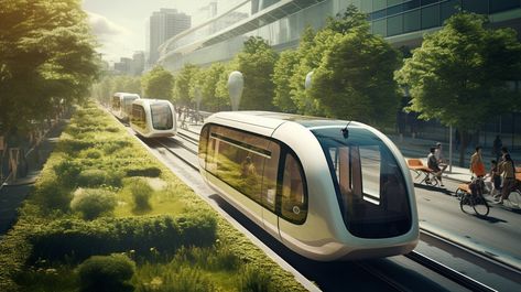 Futuristic Train, Public Transportation Design, Futuristic Street, Futuristic City Utopia, Futuristic Architecture Future City, Futuristic Transportation, Futuristic Gadgets, Herat Afghanistan, Renault Car