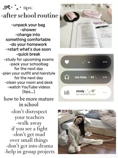 Wonyoungism Tips For School, Tips For School, Nick Cage, Romanticize School, School Study Ideas, School Preparation, Study Hacks, After School Routine, School Goals