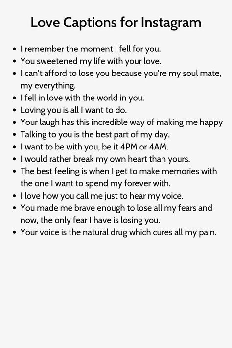 from these Instagram captions you are little  bit able to show your feeling for your partner you have.. Captions For Instagram Love, Couple Instagram Captions, Funny Instagram Captions, Love Captions, Witty Instagram Captions, Short Instagram Captions, Together Quotes, Selfie Captions, Instagram Captions Clever