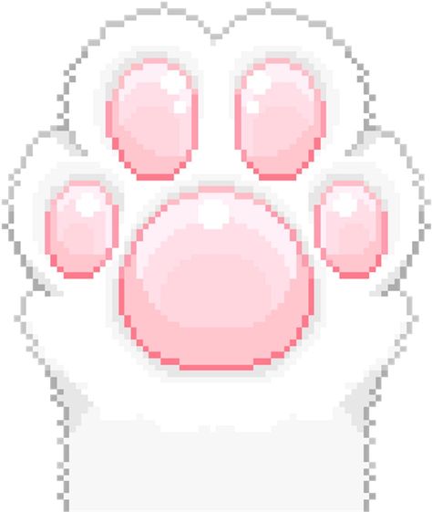 Cat Paw Print Art, Cat Paw Drawing, Paw Print Image, Aesthetic Transparent, Pastel Pink Icons:), Paw Print Art, Paw Drawing, Pink Paw Print, Pink Paws