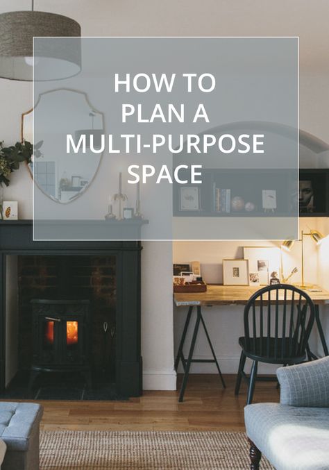 How to plan a multi purpose room | Multi purpose living room | Home office inspiration | Living room mirror | Log burner inspiration | an office in a living room | Living room inspiration | Snug decor | A cosy snug | Snug decoration inspiration Snug And Office Room Ideas, Office Next To Living Room, Office And Snug Room, Home Office Living Room Dining Room Combo, Small Office Space In Living Room Layout, Work Space In Living Room Ideas, Multi Purpose Living Room Layout, Work Area In Living Room, Multi Purpose Family Room