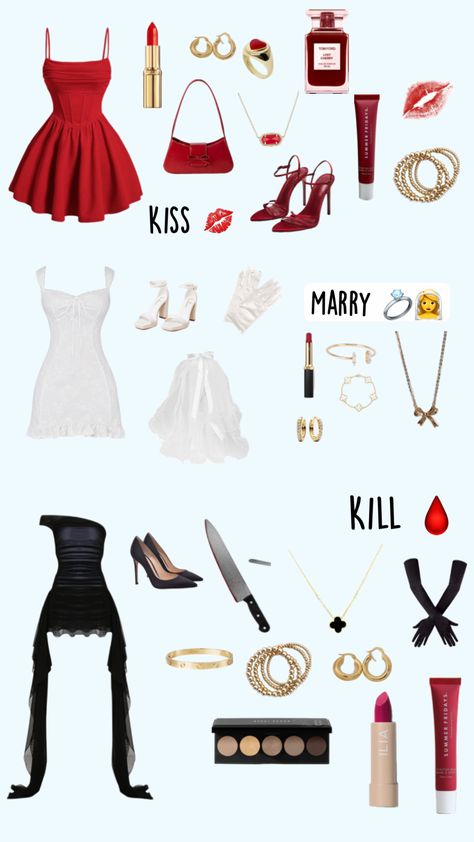 #halloween #kiss#marry#kill Kiss Marry Kill Halloween, Kiss Marry Kill, Halloween Kiss, Dress Up Day, Halloween Inspo, Powerpuff Girls, Halloween Outfits, Aesthetic Pictures, Halloween Costumes