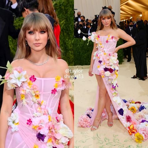 Taylor Swift Flower Dress, Taylor Swift Met Gala, Instagram Taylor Swift, Taylor Swift Book, Taylor Swift Birthday Party Ideas, Taylor Swift Birthday, Taylor Swift Fan Club, Gala Outfit, Taylor Swift Tour Outfits