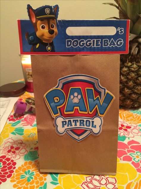 Paw Patrol Doggie Bags Paw Patrol Party Bags, Paw Patrol Gift Bags, Paw Patrol Goodie Bags, Paw Patrol Doggie Bags, Goody Bag Ideas, Paw Patrol Party Ideas, Paw Patrol Party Decorations, Gift Bag Ideas, Doggie Bag