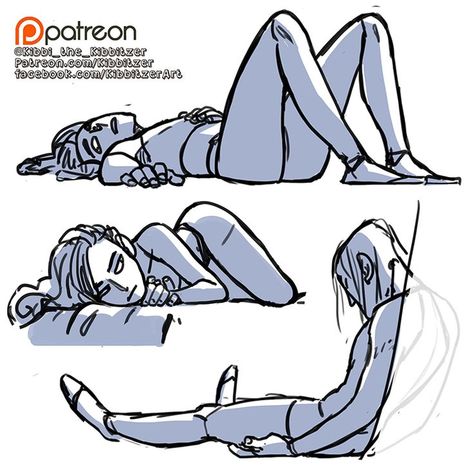 Female Laying Down Pose Drawing, Drawing People Laying Down, Action Refrence Pose Drawing, Pose Reference Writing, Leaning In Chair Pose Reference, Slouching On Couch Reference, Laying On Arms Reference, Laying On The Floor Pose Drawing, Ych Laying Down