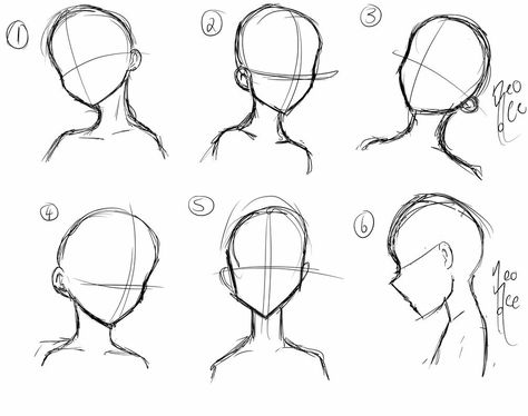 Anime Face Shapes, Base Draw, Mata Manga, Drawing Tutorial Face, Drawing Examples, Art Tools Drawing, Keto Lifestyle, Easy Drawings Sketches, Anime Drawings Tutorials