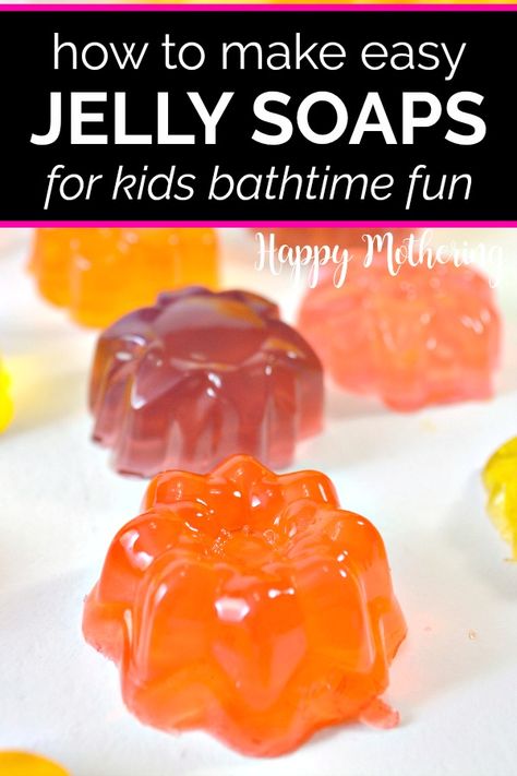 Lush Shower Jelly, Bath Jellies, Bathtime Fun, Diy Jelly, Easy Soap Recipes, Jelly Soap, Diy Lavender, How To Make Jelly, Shower Jellies