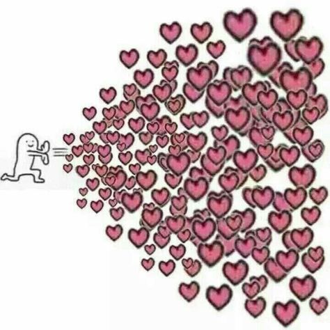 Me giving all my love and support to GOT7 #GOT7 Heart Meme, Buku Harry Potter, Cute Love Memes, Cute Emoji, Kraf Diy, Cute Messages, Meme Template, Cute Memes, Wholesome Memes