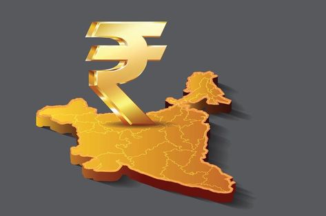 The Indian economy continues to enjoy a period of sustained goldilocks, and there is now a rising consensus that India’s GDP in FY24 first quarter is likely to surpass 8 per cent, thus pushing GDP growth to beyond 6.5 per cent in the fiscal, the State Bank of India said in its ECOWRAP. India is likely to turn the 3rd largest economy in 2027, it noted. Macro Economics, Renewable Energy Design, Indian Rupee, Indian Currency, Business Chart, Indian Economy, Currency Symbol, Growth Business, India Map