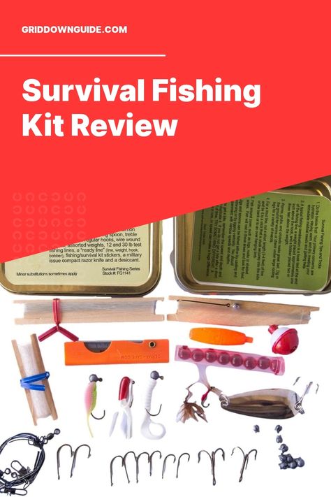 Explore the Survival Fishing Kit's compact charm with a quirky flair. A USA-made tool set promising dinner in the wild, yet no guarantees on the fish itself! Survival Fishing Kit, Survival Fishing, Emergency Shelter, Shelter Tent, Fishing Kit, Emergency Plan, Fishing Supplies, Catching Fish, Survival Games