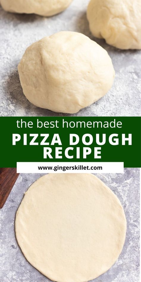 Vegan Dough, Pizza Treats, Super Easy Pizza Dough, Easy Homemade Pizza Dough, Homemade Pizza Dough Recipe, Homemade Pizza Dough Easy, Homemade Pizza Crust, Dough Pizza, Pizza Base