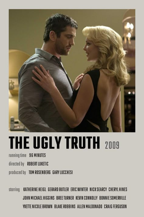 The Ugly Truth Movie Poster The Ugly Truth Movie, Paisa Money, Notebook Movie, Romcom Movies, Movie Lists, Rom Coms, Movies To Watch Teenagers, Movie To Watch List, Girly Movies