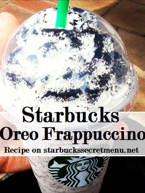 Q&A Yes The Answer Is Yes I Highly Recommend The Starbucks Oreo Frap! It's Amazing Starbucks Oreo Frappuccino, Oreo Frappuccino, Menu Starbucks, Secret Starbucks Drinks, Frappuccino Recipe, Starbucks Secret Menu Drinks, Starbucks Menu, Starbucks Lovers, Starbucks Frappuccino