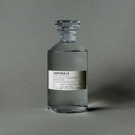 ANOTHER 13 | Le Labo Fragrances Fragrance Bottle Design, Bottle Shapes, Penyimpanan Makeup, Perfume Vintage, Bottle Design Packaging, Perfume Packaging, Niche Perfume, Perfume Design, Bottle Packaging