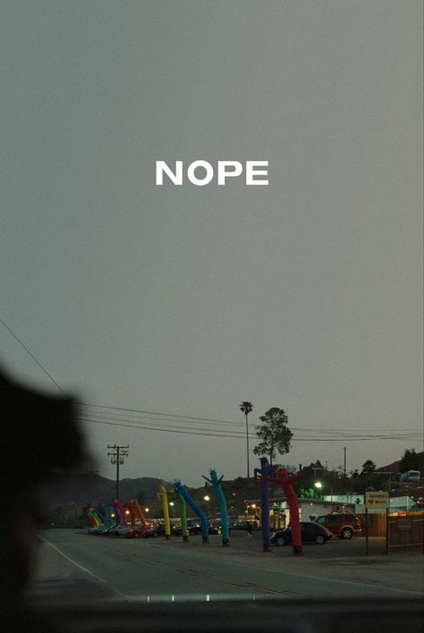 Nope Movie Poster Aesthetic, Nope Film Poster, Nope Movie Aesthetic, Nope Movie Wallpaper, Nope Movie Art, A24 Wallpaper, Nope Movie Poster, Nope Poster, Nope 2022