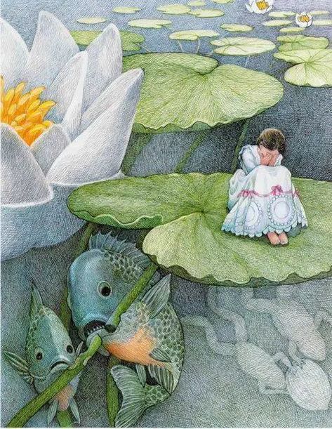 Making Use Of The Miniature In Storytelling - Slap Happy Larry Susan Jeffers, Storybook Art, Tom Thumb, Childrens Books Illustrations, Fairytale Illustration, Flower Fairies, Fairytale Art, Childrens Stories, Fairy Art