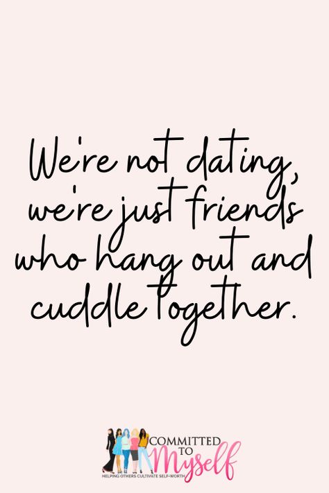 No relationship is ever without drama, and the friends with benefits arrangement is no exception. Though it can be fun and freeing to be with someone who you know won’t get too attached, things can quickly get complicated if one or both parties start developing feelings.Here are some quotes about friends with benefits to help you reflect on this type of relationship. Friends Vs Lovers Quotes, Bromance Guys Friendship Quotes, Complicated Friendship Quotes, Getting Attached, From Friends To Lovers, We Are Just Friends Quotes, Being Friends With Someone You Love, Friends Love Quotes, Forever Friends Quotes