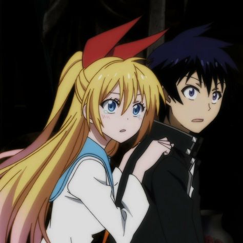 Nisekoi Raku, False Love, Ships, Fan Art, Anime, Art