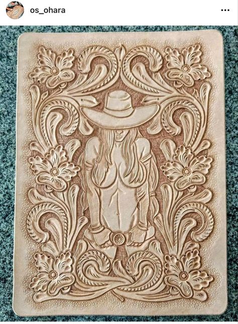 Leather Work Designs, Roper Wallet Tooling Pattern, Leather Carving Patterns Free Printable, Tooling Leather Patterns, Leather Carving Patterns, Tooled Leather Tattoo Sleeve, Leather Carving Patterns Free, Leather Tooling Patterns Templates, Leather Tooling Patterns Printable