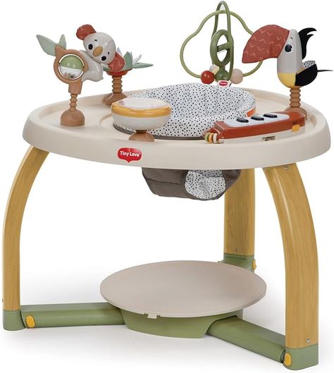 Perfect nursery item from Amazon. Grows with your child! First start it with tummy time, than activity center, balancing board, activity table, and than lastly kids table and chair. #amazondeals #christmasideas #nursery Table Activities For Toddlers, Baby Activity Center, Kids Stool, Activity Center, Baby Bunting, World Of Wonder, Fun Arts And Crafts, Learn And Grow, Baby Growth