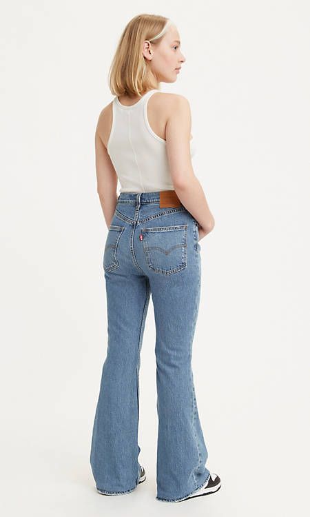 70's High Rise Flare Women's Jeans - Light Wash | Levi's® US