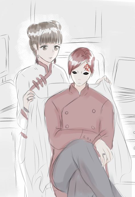 #gaaten #gaara #tenten  Shipp otp ♥️ Gaara X Tenten, Naruto, Ships, Anime, Art