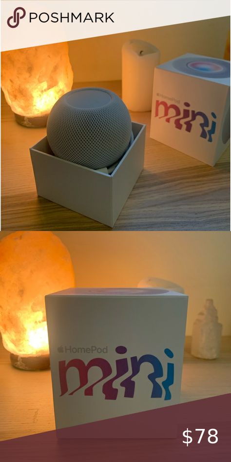 Apple Home Pod Mini - NEW in box. Apple Home Pod Mini, Apple Home Pod, Home Pod, Homepod Mini, Pod House, Apple Home, Mini Apple, Mint Condition, Mint