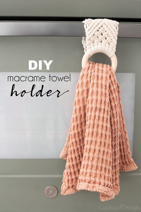 Macrame Plastic Bag Holder, Easy Macrame Coasters Diy, Diy Functional Decor, Macrame Functional, Macrame Onion Holder, Macrame Towel Holder Tutorial, Macrame Beginner Projects, 4h Activities, Macrame Towel Holder