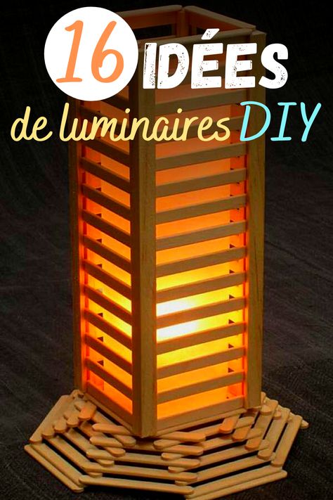 Upcycling, Suspension Luminaire Diy, Homemade Lamps Ideas, Diy Suspension Luminaire, Suspension Diy, Abat-jour Diy, Homemade Lamps, Diy Luminaire, Luminaire Original