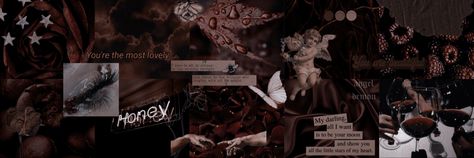 a wine aesthetic header for twitter Maroon Aesthetic Header, Witchy Header, Vampire Aesthetic Header, Vampire Aesthetic Banner, Maroon Header, Dark Brown Header, Benedict Cumberbatch Aesthetic, Vampire Header, Vampire Goth Aesthetic