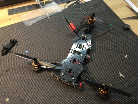 ZMR based Tricopter : UPDATED | Flite Test Drone For Sale, Drones, Sci-fi Spaceship, Sci Fi, Frame