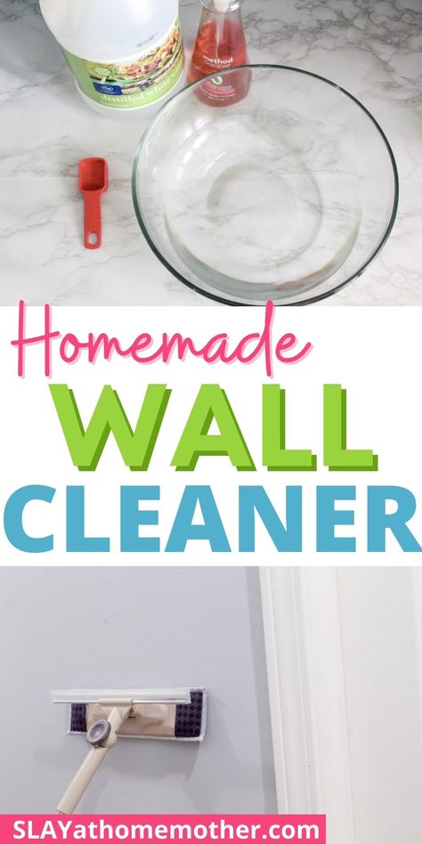 Wall Cleaning Solution Diy, Wall Cleaner Solution, Diy Wall Cleaner Solution, Diy Wall Cleaner, Wall Cleaner Recipe, How To Wash Walls, Wash Walls, Wall Cleaner, Washing Walls