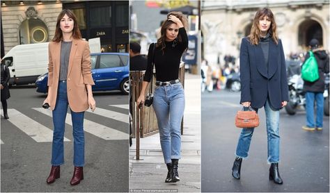 How to Style Ankle Boots + Non-Skinny Jeans (Bonus: Warm Ankles!) - Seasons + Salt Ankle Boots Jeans Outfit, Jeans In 2023, Ankle Jeans Outfit, Chelsea Boots With Jeans, Jeans Boots Outfit, Boots With Jeans, Chelsea Boots Outfit, Ankle Boots With Jeans, Boots Fall Ankle