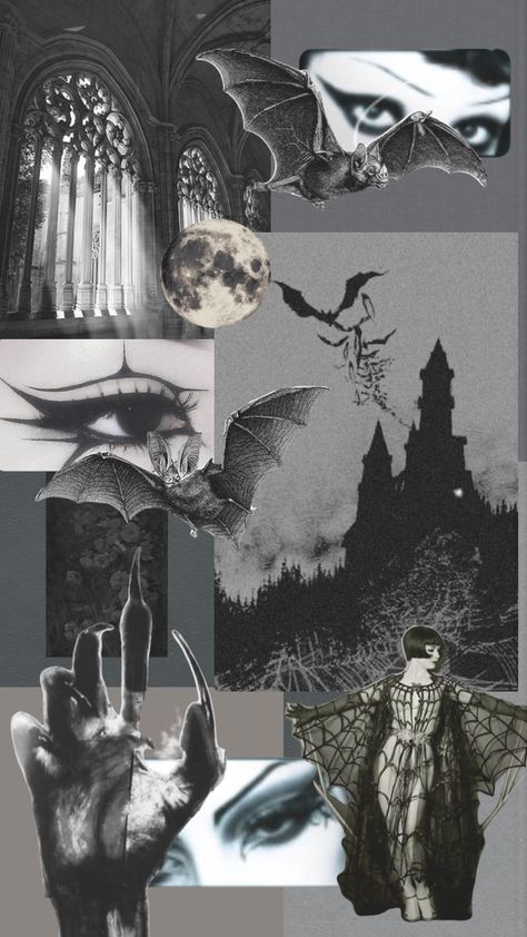 #gothic #goth #vampire #vampireaesthetic #gothdreams Romantic Goth Moodboard, Goth Moodboard, Goth Vampire Wallpaper, Vampire Goth Backgrounds, Goth Collage Aesthetic, Goth Collage Wallpaper, App Design Layout, My Tho, Coastal Chic