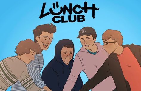 Lunch Club Fanart, Chuckle Sandwich, Lunch Club, 3rd Baby, I Am Game, Dream Team, Season 3, Family Guy, Mango