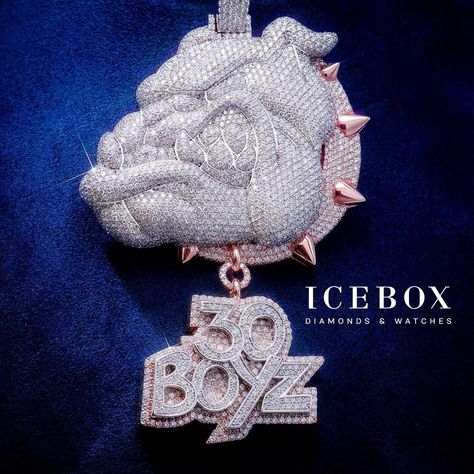 #Icebox Diamonds & Watches on Instagram: “Can you guess who we made this for? 👀👀🔥 #30Boyz” Icebox Jewelry, Mens Diamond Stud Earrings, Rapper Jewelry, Expensive Jewelry Luxury, Mens Gold Jewelry, Bling Necklace, Gold Chains For Men, Ice Box, Dope Jewelry