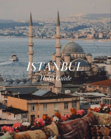 Hotels in Istanbul next to the water looking onto the mountains. Best Hotels In Istanbul, Hotels In Istanbul, Istanbul Guide, Istanbul Hotels, Blue Mosque, Tourist Spots, My Trip, Best Sites, Best Hotels