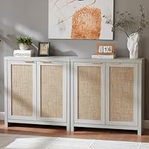 Living Room Credenza, Farmhouse Storage Cabinets, Rattan Sideboard, Dining Room Sideboard, Hallway Storage, Buffet Cabinet, Kitchen Cabinet Storage, Weathered Oak, Wood Sideboard