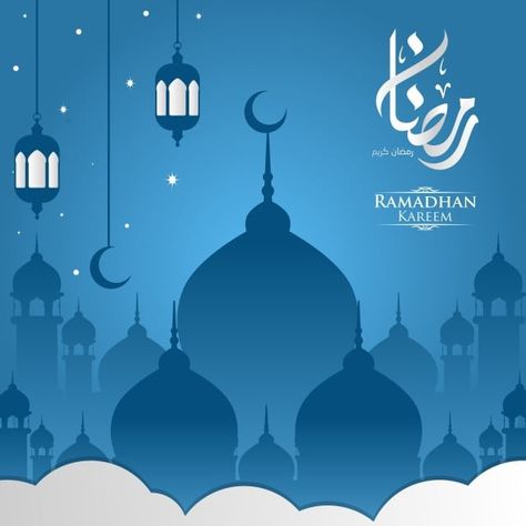 Marhaban Ya Ramadhan Design, Ramadhan Kareem Design, Arabic Illustration, Lantern Ramadan, Background Edit, Ramadhan Kareem, Ramadhan Mubarak, Fish Coloring, Ramadan Kareem Vector