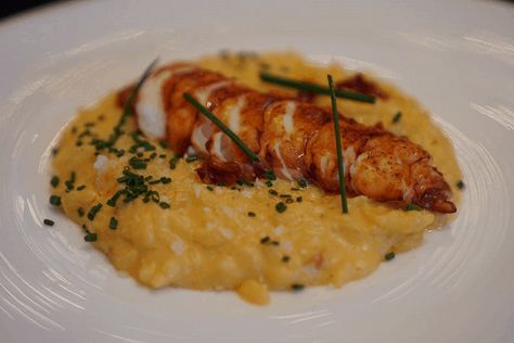 Lobster Truffle Risotto, Risotto Recipes Lobster, Risotto Lobster, Lobster Rissoto, Lobster Risotto Recipe Hells Kitchen, Lobster Wellington, Lobster Rositto, Gordon Ramsay Lobster Risotto, Lobster Rissoto Recipes