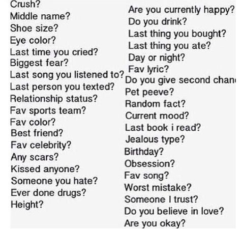 10 likes and i'll answer them all! I'm copying my name twin,Danielle ! Does Danielle even like me?That's a good question..i feel like i annoy her o_Oo_Oo_Oo_Oo_O Snapchat Story Questions, Q And A Questions, Snapchat Questions, Who Knows Me Best, Instagram Questions, Question Game, Getting To Know Someone, Do You Know Me, Things To Do When Bored