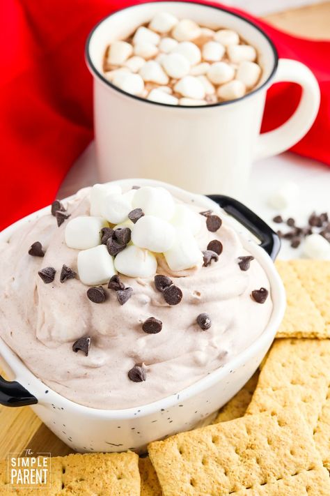 Hot Chocolate Dip Hot Coa Coa, Hot Chocolate Dip Recipe, Holiday Dip Recipes, Hot Cocoa Dip, Hot Chocolate Dip, Cocoa Dip, Chocolate Treats Easy, Chocolate Dip Recipe, Hot Chocolate Desserts